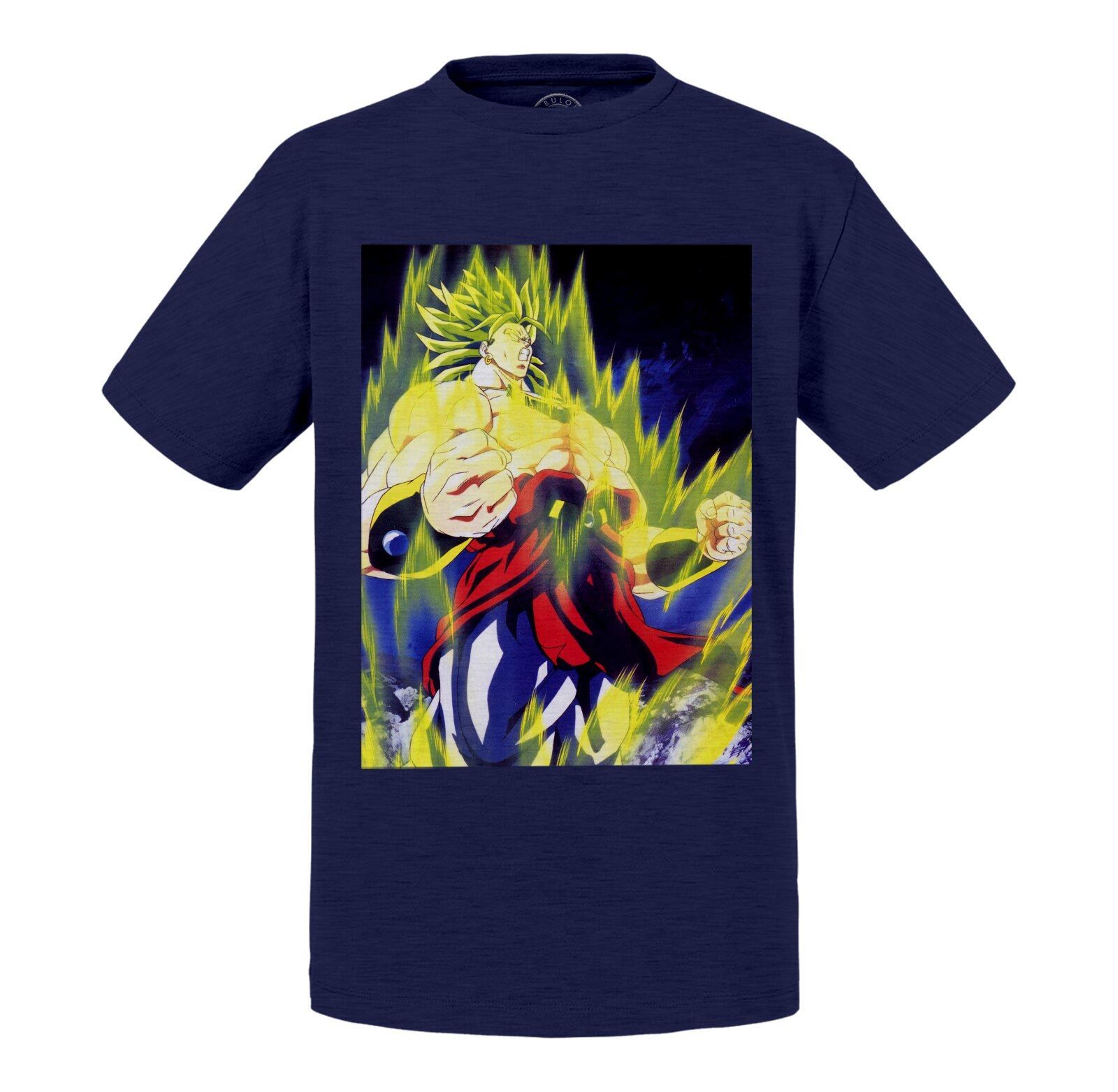 T-Shirt Enfant Broly Super Saiyan Dragon Ball Anime Manga