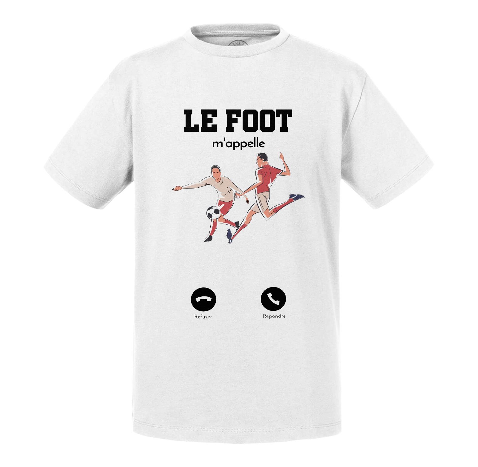 T-Shirt Enfant Le Foot M'appelle Sport Passion Football