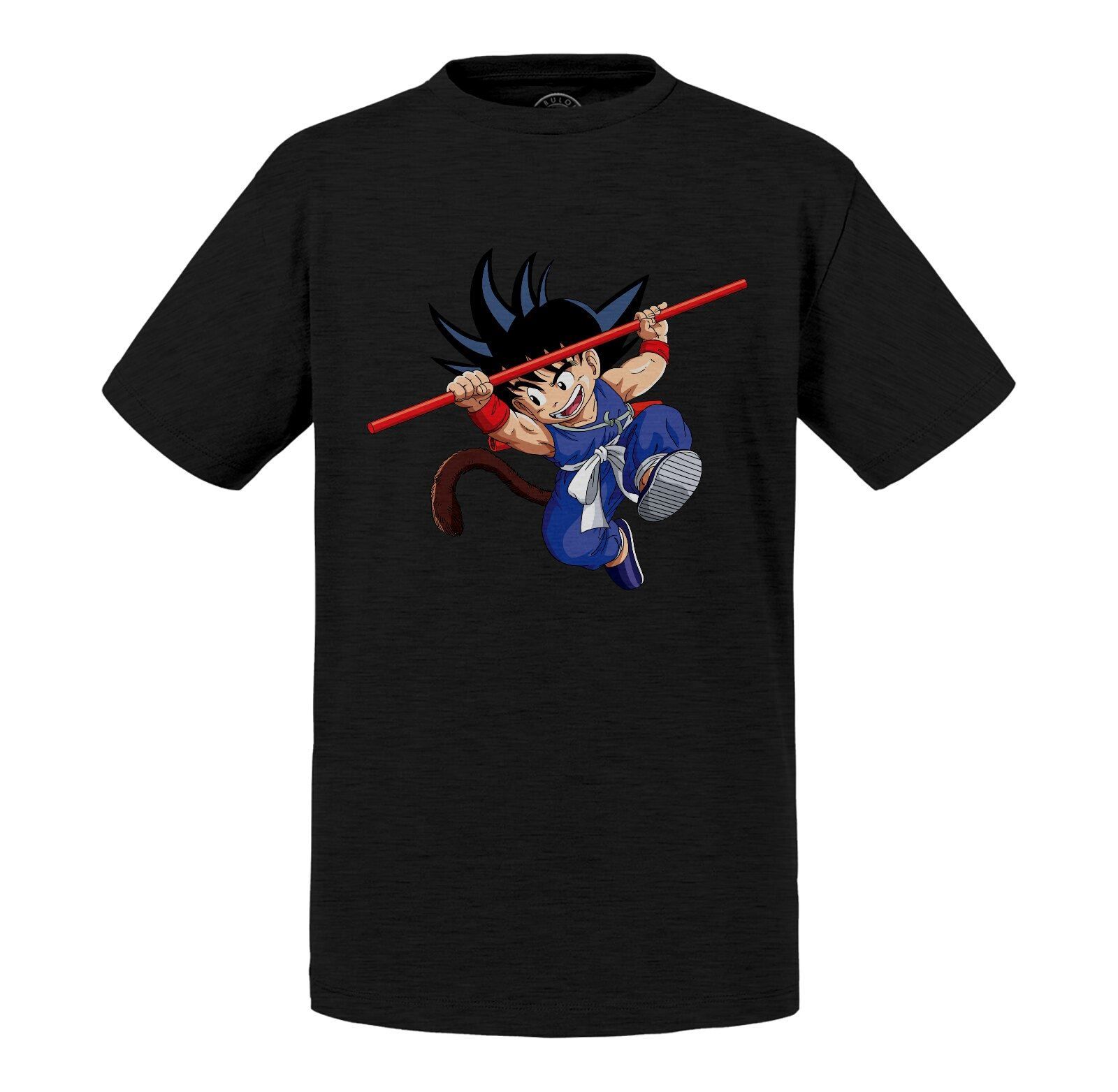 T-Shirt Enfant Dragon Ball Goku Blue Manga Dbz Anime Japon