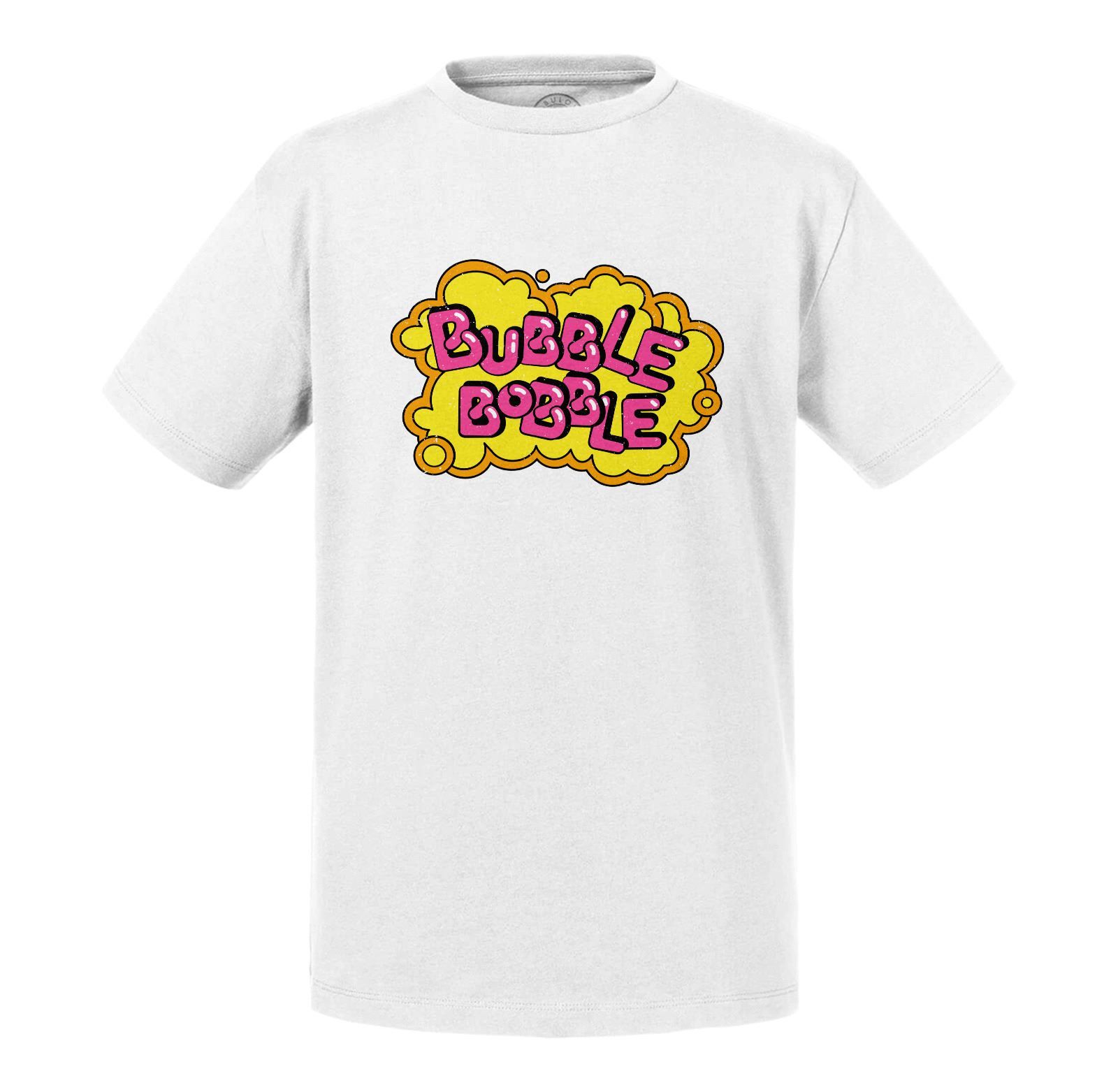 T-Shirt Enfant Bubble Bobble Jeux Vidéo Retro Gaming Vintage