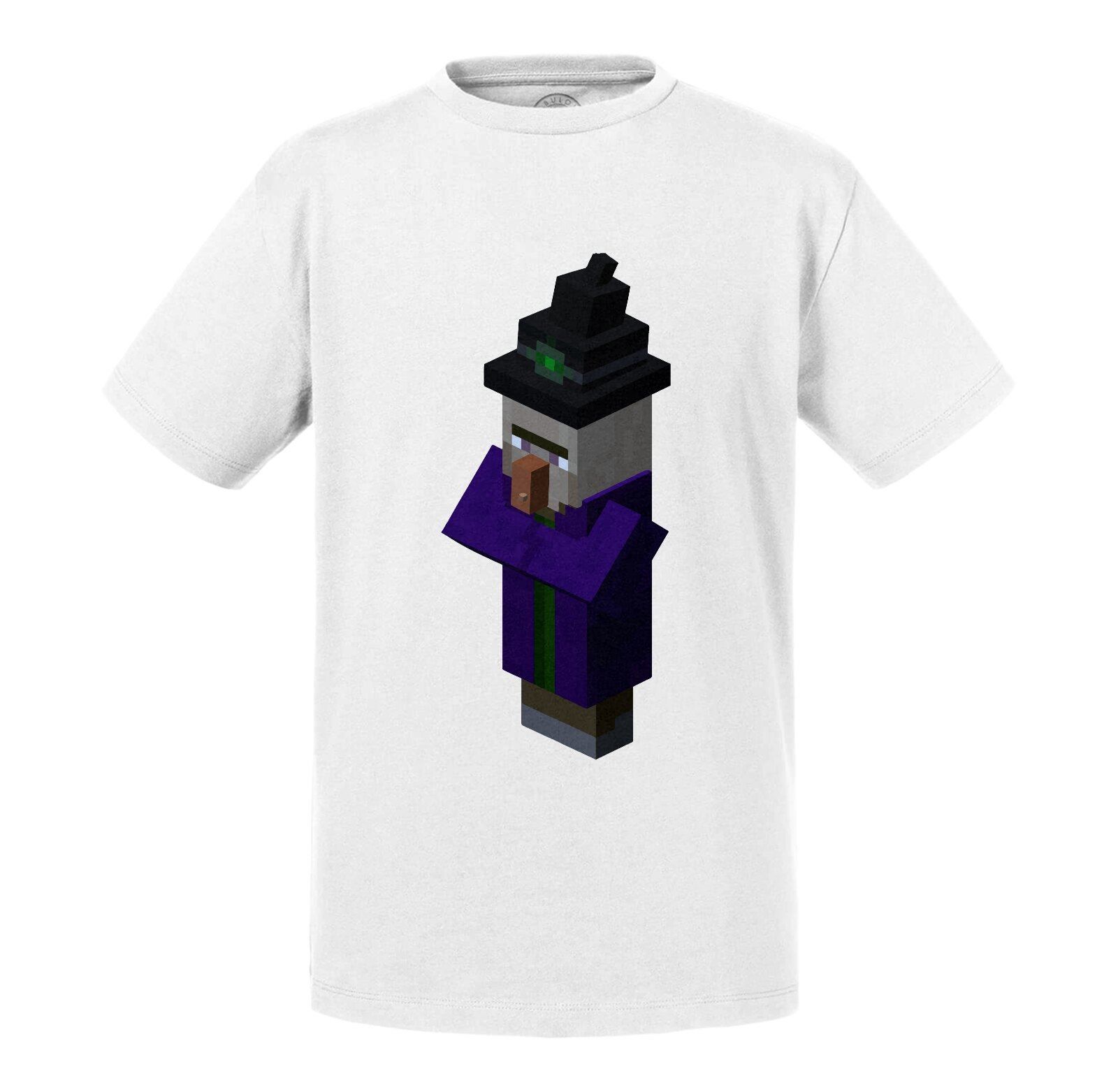 T-Shirt Enfant Witch Sorciere Jeux Video Construction Aventure