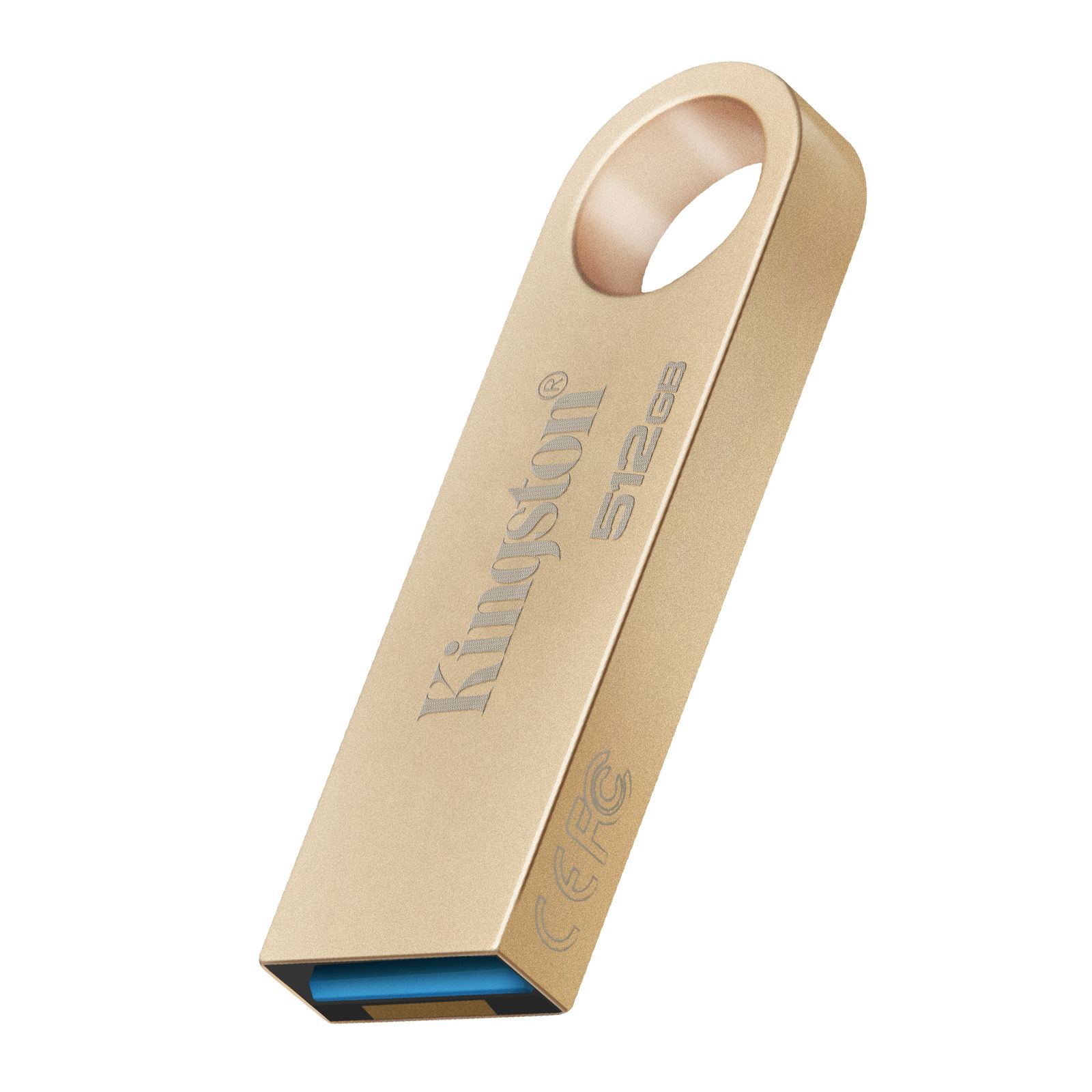 Clé USB DataTraveler USB 3.2 kingstonDorée