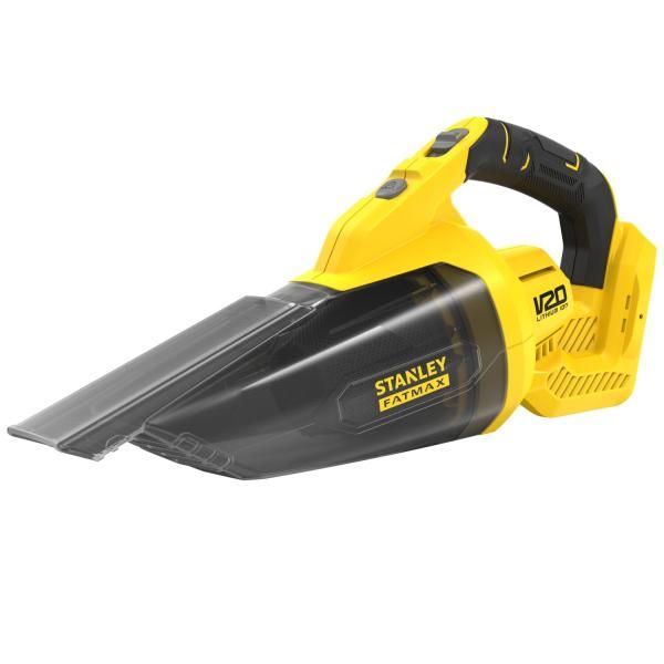 Aspirateur à main sans fil 18V 45 Air Watts 1300 /min 500 ml Gamme V20 STANLEY FATMAX SFMCVH001B XJ