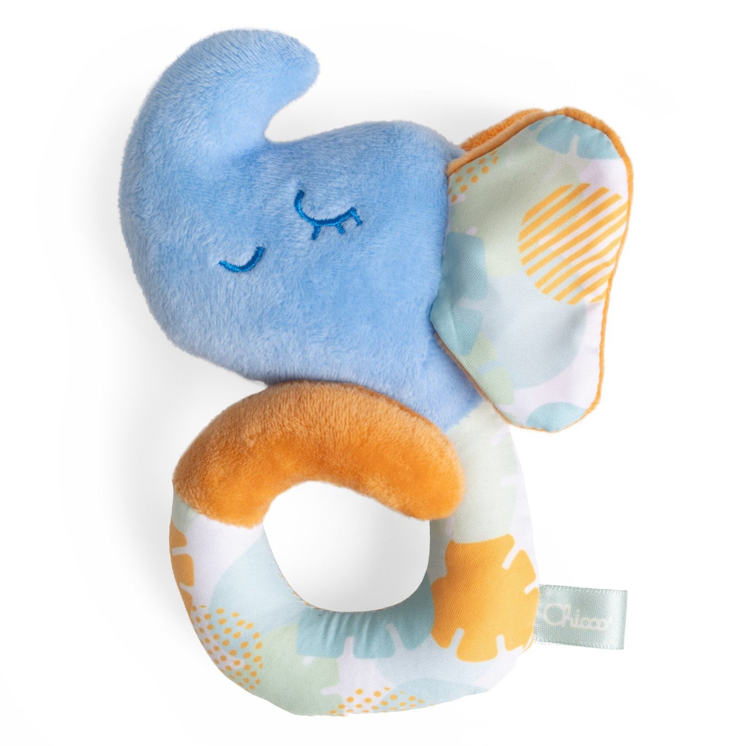 Chicco Jouet Doux avec Hochet Dinosaure Peluche en Tissu Doux Recyclé avec Un Hochet à 'Intérieur Facile à Saisir pour 'Attacher à Une Poussette ou Un Siège Auto 3 - vue 4