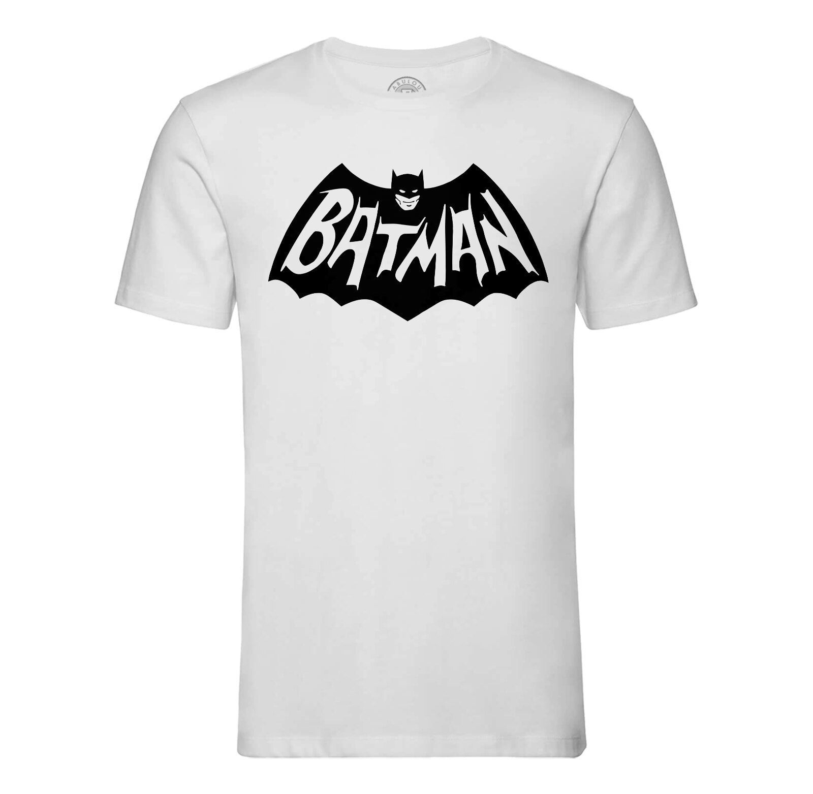 T-Shirt Homme Col Rond Batman Logo Vintage Comics Anime Chauve Souris Super Hero