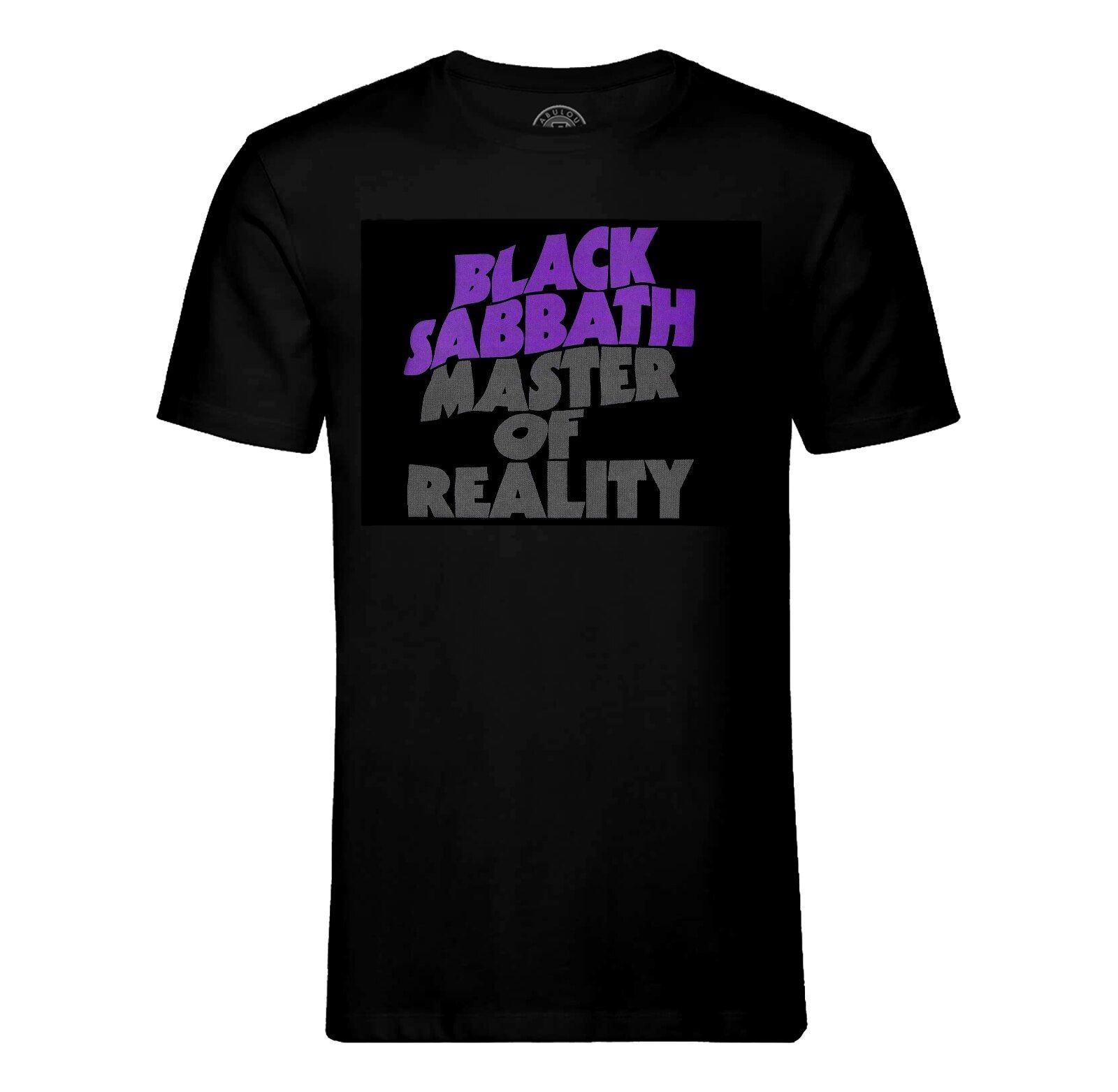 T-Shirt Homme Col Rond Black Sabbath Vintage Album Cover Master Of Reality Rock