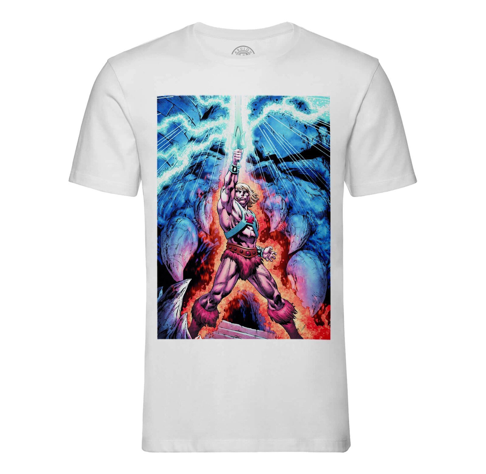 T-Shirt Homme Col Rond He Man And The Masters Of The Universe Swords Lights