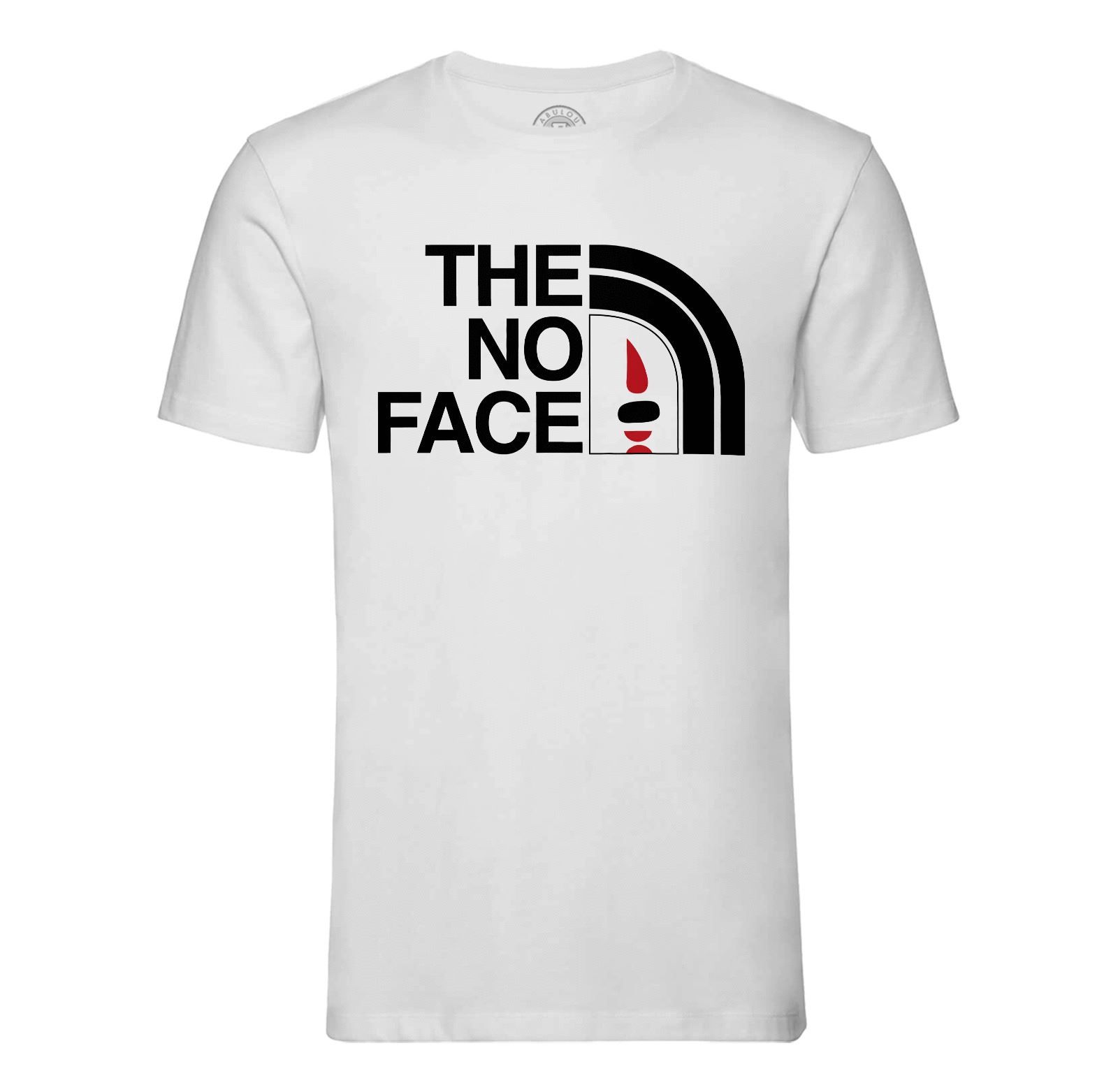 T-Shirt Homme Col Rond The No Face Parodie Film Marque Japon Anime