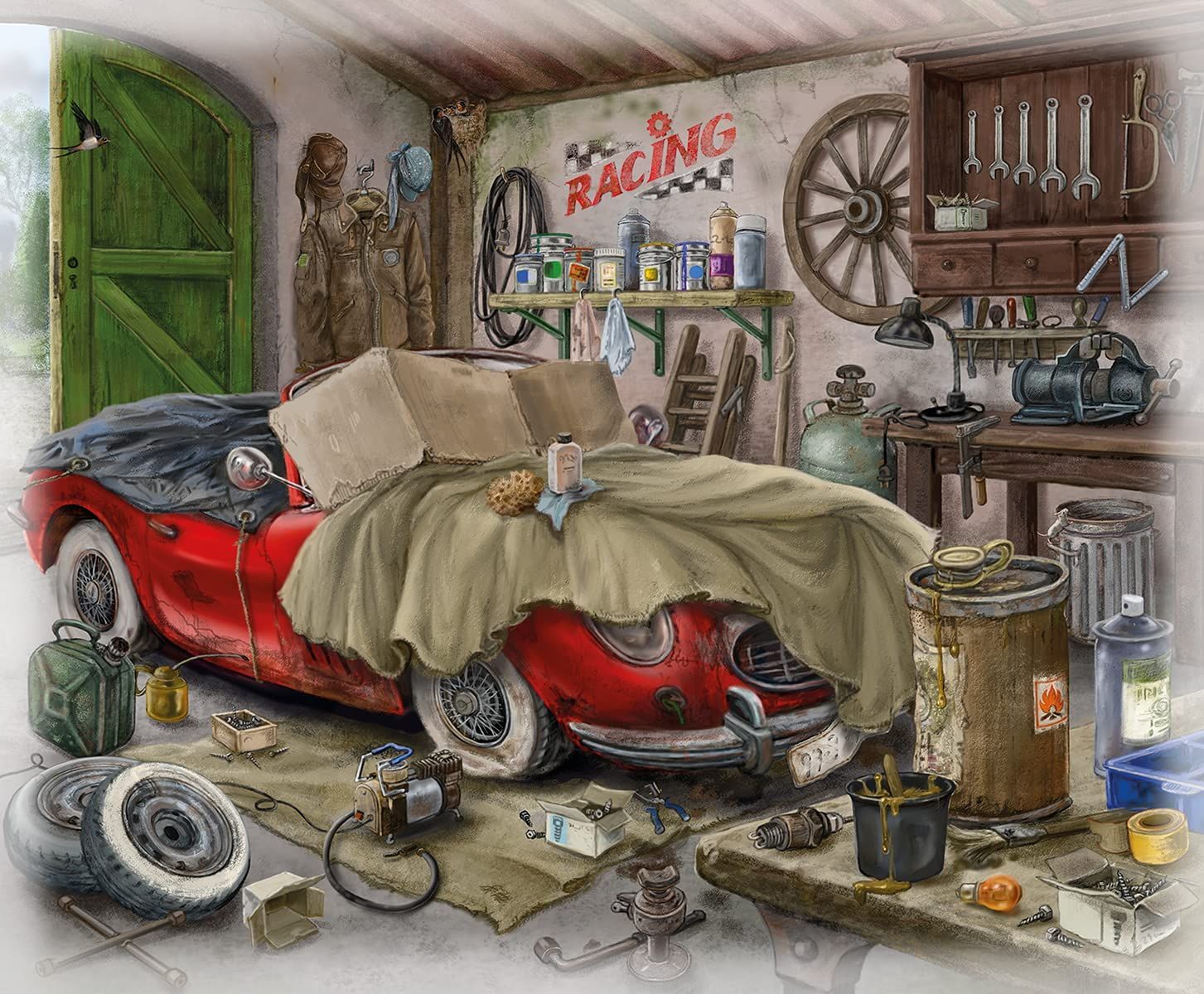 Ravensburger Escape le garage manoir 99 pièces - vue 5