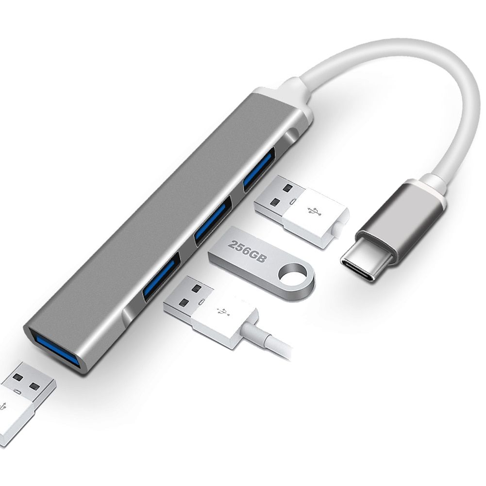 HUB multiport USB type c vers USB 3.0, adaptateur HDMI, pour MacBook Pro, Huawei Mate 30/USB C/3.1