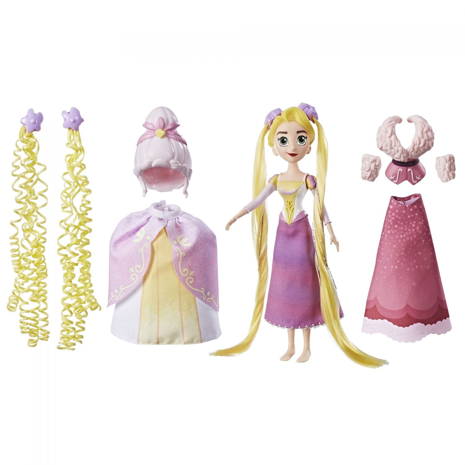 Hasbro Disney Princesse Raiponce Raiponce Et Coiffures
