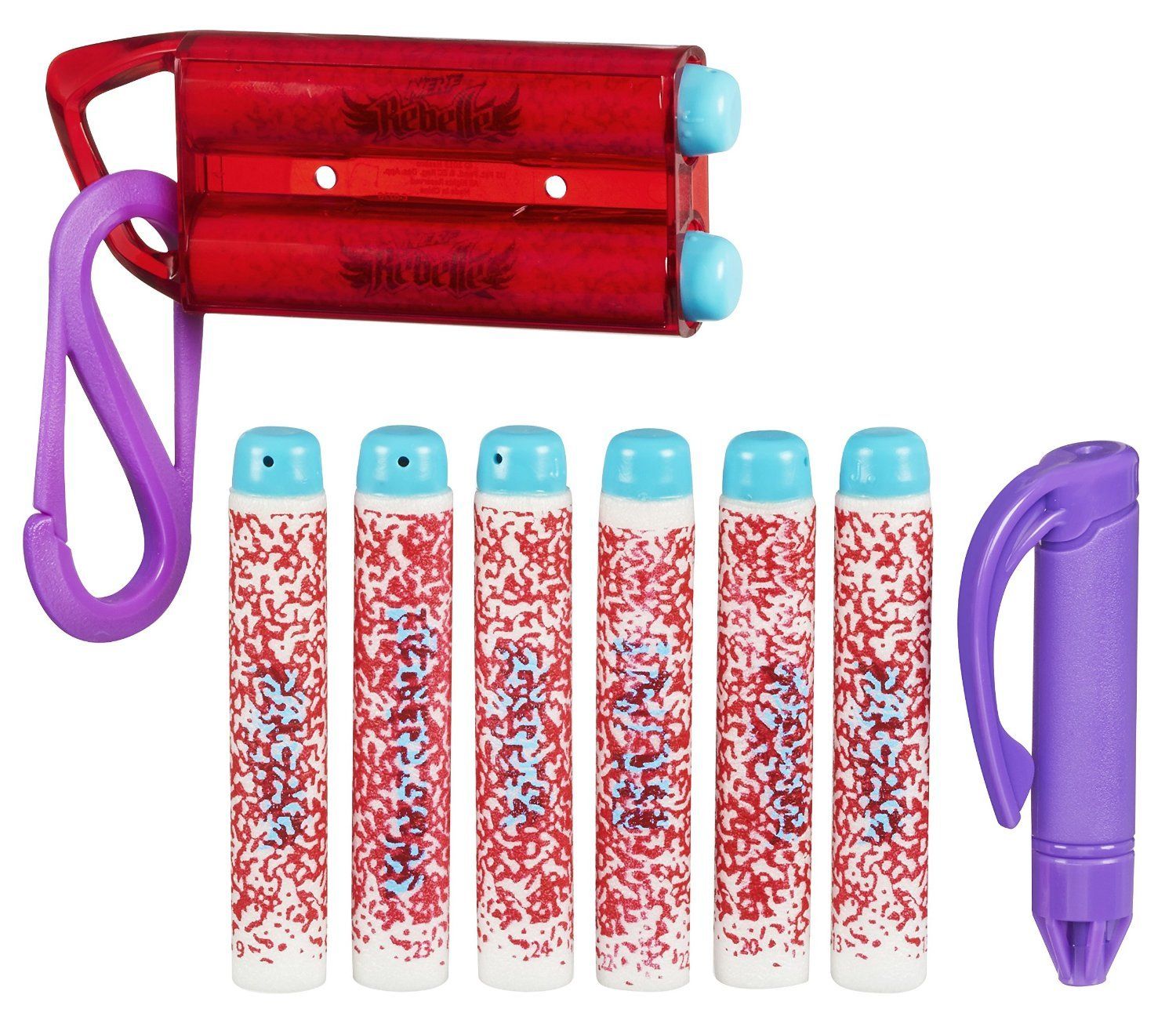 Nerf Rebelle A8861eu40 Jeu de Plein Air Agent Secret Recharges Messages X8 - vue 4