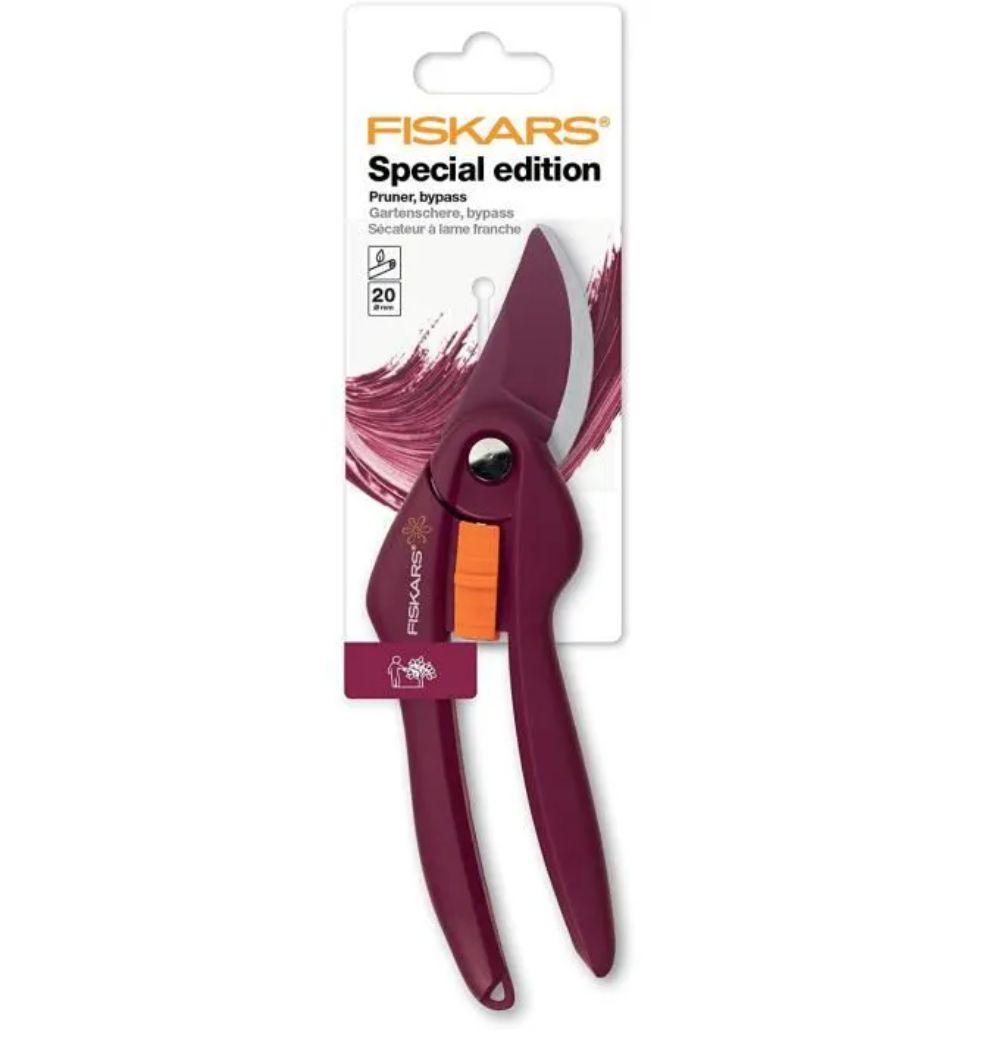 FISKARS SPECIAL EDITION PRUNER BYPASS SECATEUR A LAME FRANCHE 6411501150332 COUPE FEMME JARDIN ENTRETIENT BRICOLAGE PRP ARBRE PLANTE COMASOUND KARTEL CSK ONLINE