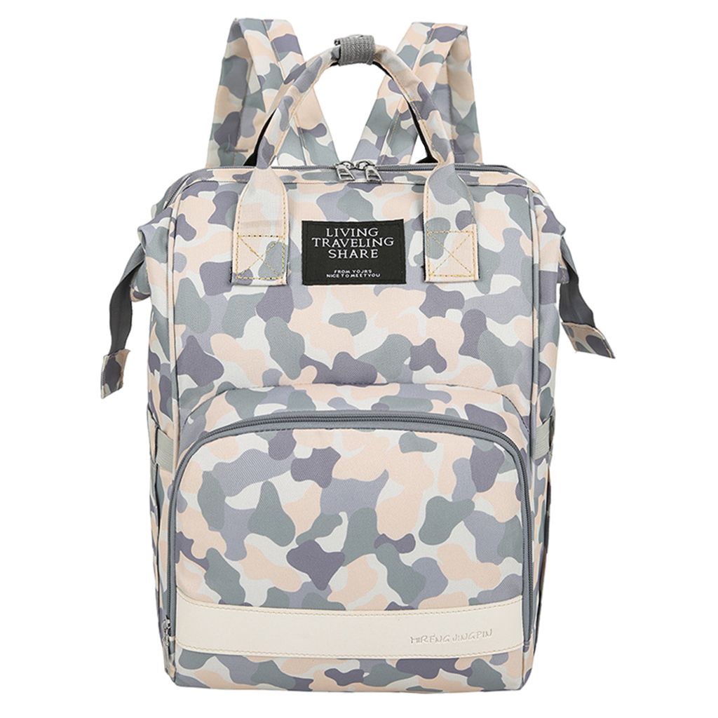  - Sac À Langer Sac À Dos Mommy Sacs Multifonctions De Grande Capacité Camouflage