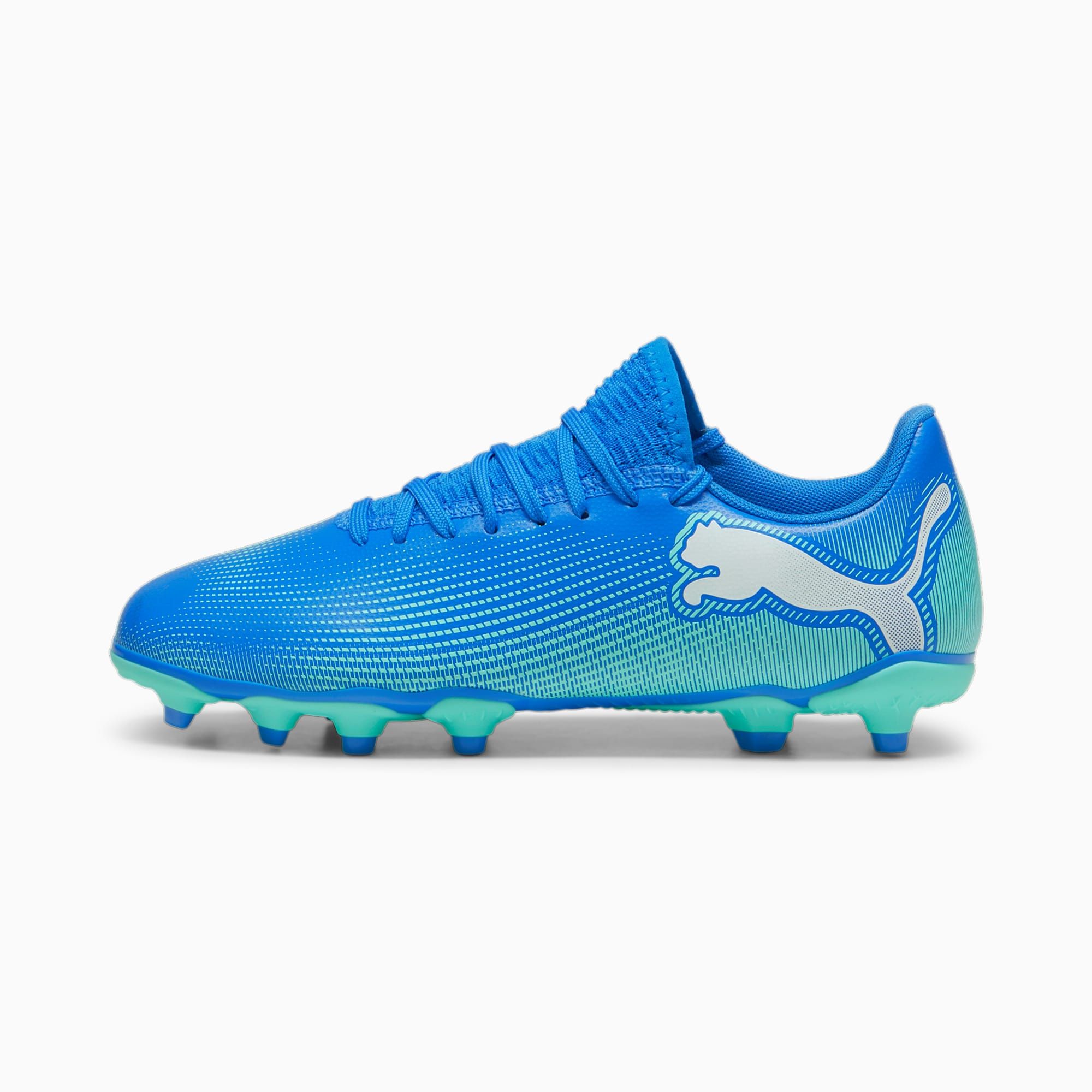 Chaussures De Football Future 7 Play Fg/Ag Jr - 107949-01 Bleu - 38.5