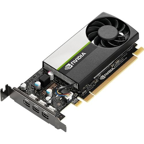 NVIDIA T400 Carte graphique T400 2 Go GDDR6 PCIe 3.0 x16 profil bas 3 x Mini DisplayPort