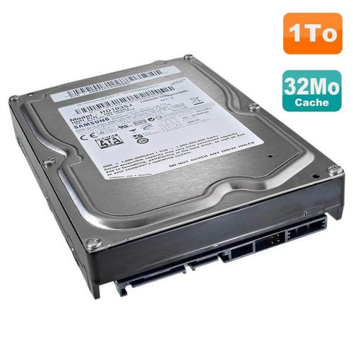Disque Dur Interne Samsung Disque Dur 1To Sata 3.5" Samsung Spinpoint Hd103Sj 62821-C741-A5B1S 7200Rpm 32Mo