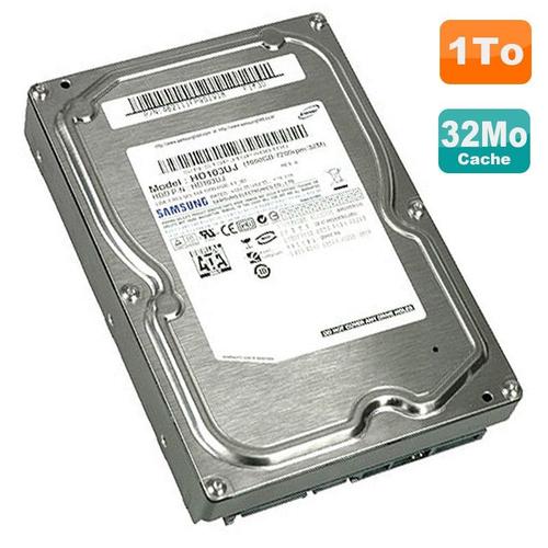 Disque Dur Interne Samsung Disque Dur 1To Sata 3.5" Samsung Spinpoint F1 Hd103Uj 0Fy878 Fy878 7200Rpm 32Mo