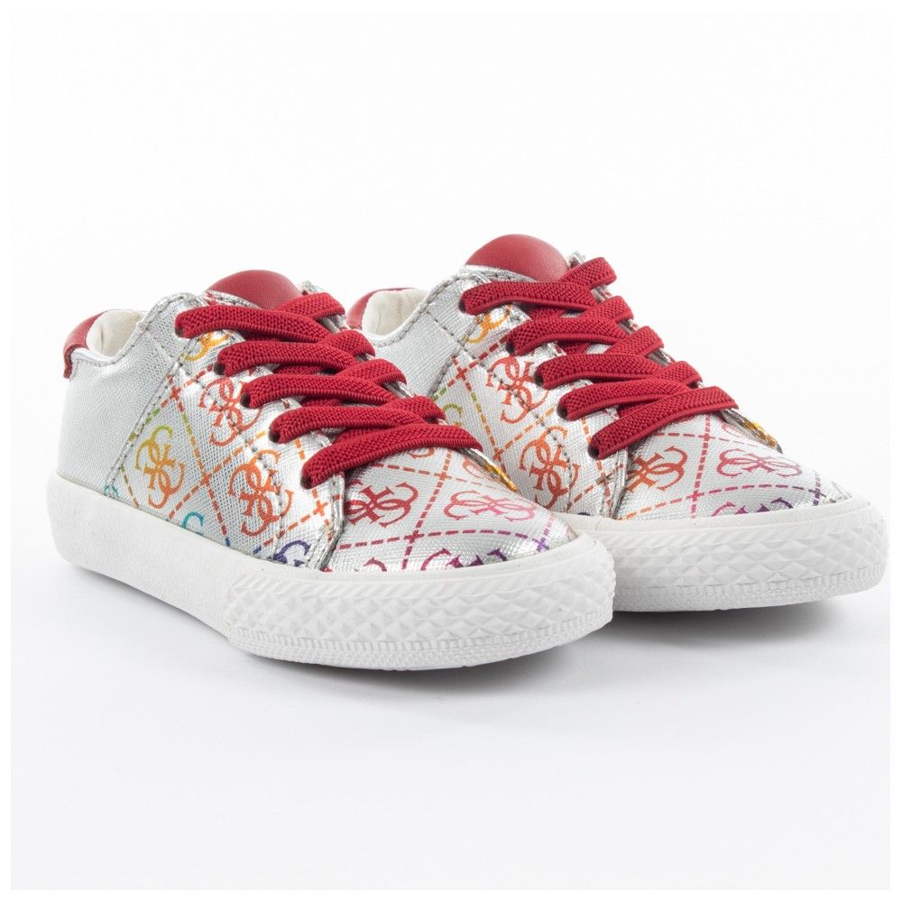 Baskets basses enfant Guess unlimited cross logo - vue 2