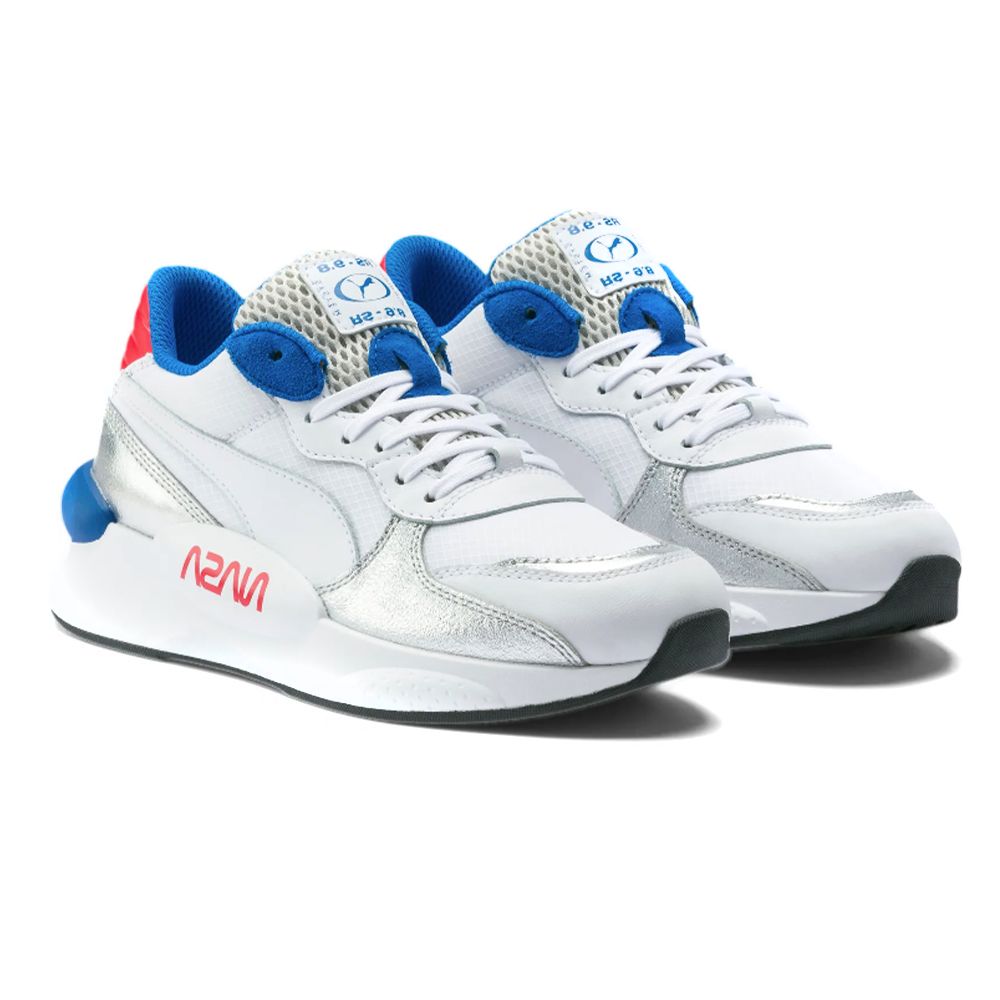 Basket Puma Rs 9.8 Space Agency Jr Femme Blanc - 36