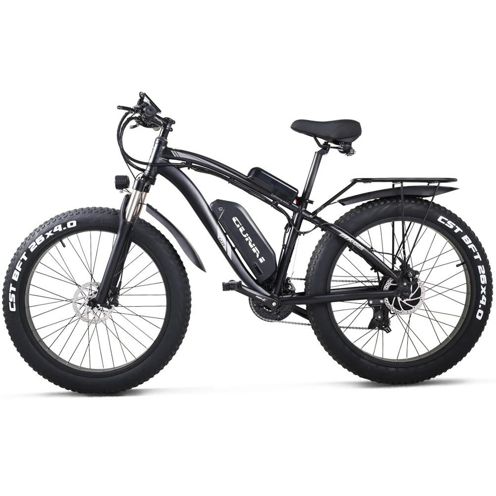 Vélo Électrique Gunai Mx02s 1000w 48v 17ah Noir