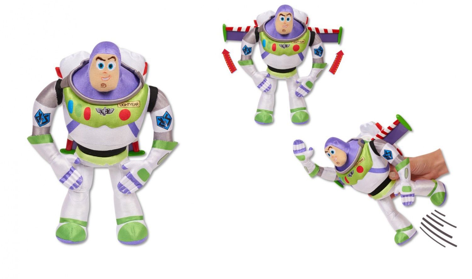 Toy Story 4 Ts4 Peluche Buzz Avec Fonctions