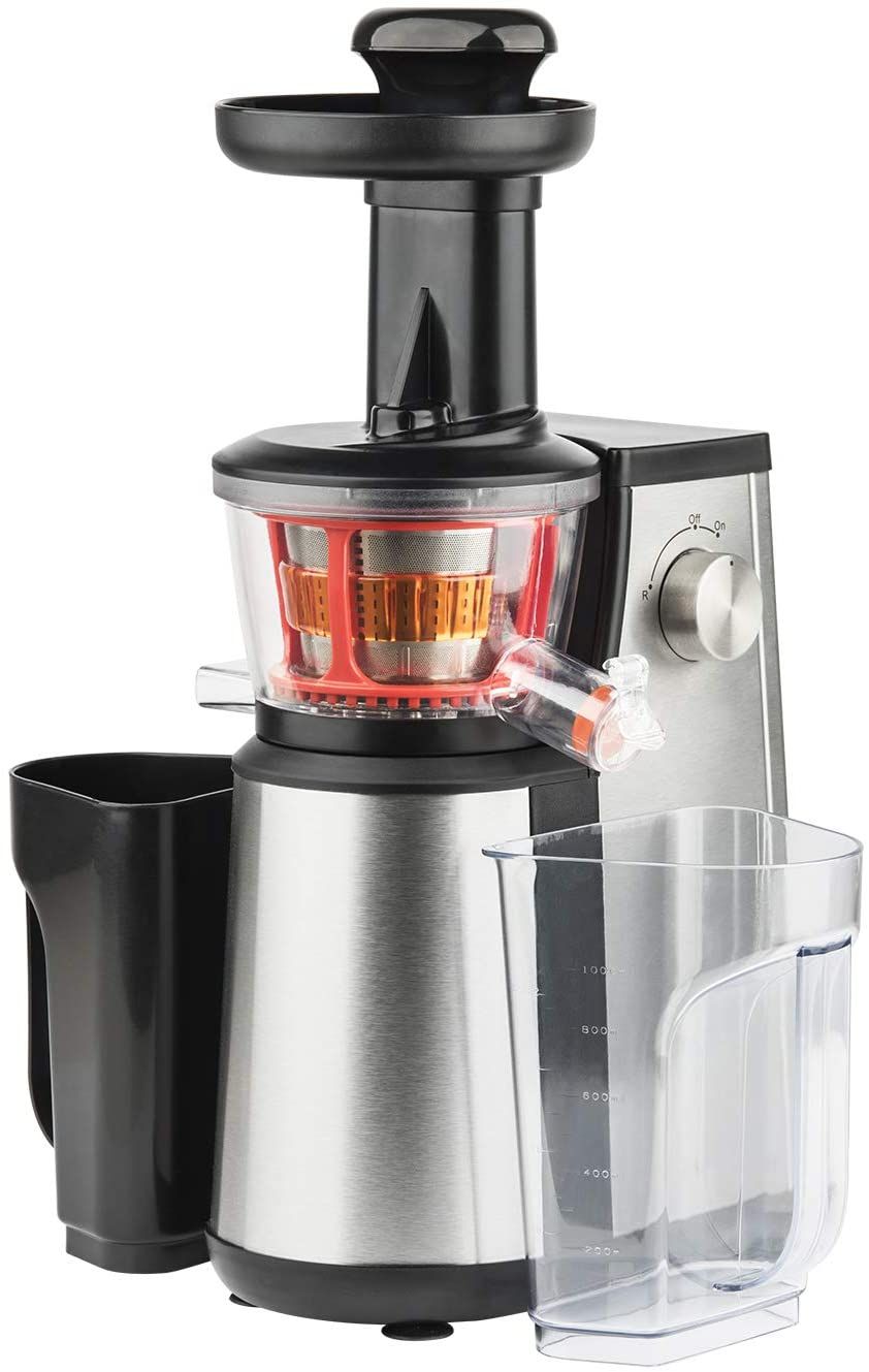 Extracteur De Jus De Fruits Et Légumes 400w Gris Noir