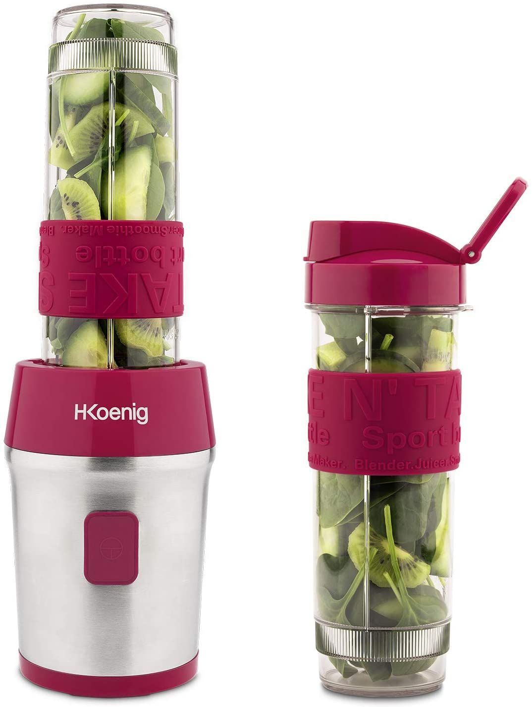 Mini Blender Électrique De 0,57l 300w Rose