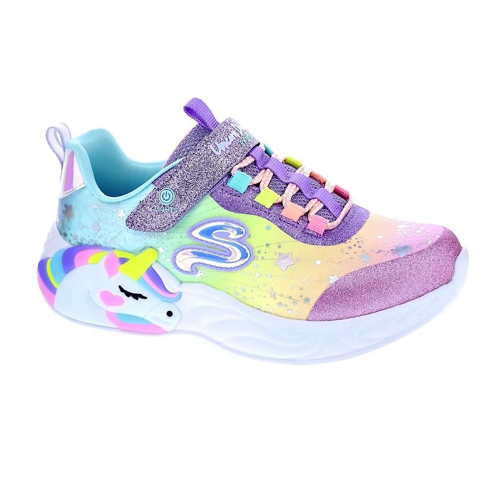 Baskets basses enfant Skechers UNICORN DREAMS - vue 2
