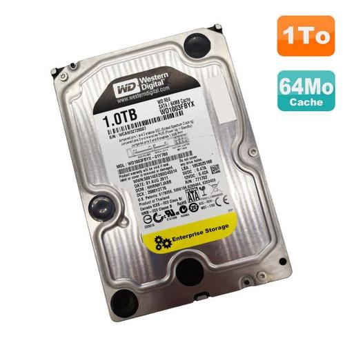 Disque Dur 1To Sata 3.5" Western Digital Entreprise Storage Wd1003Fbyx-01Y7B0
