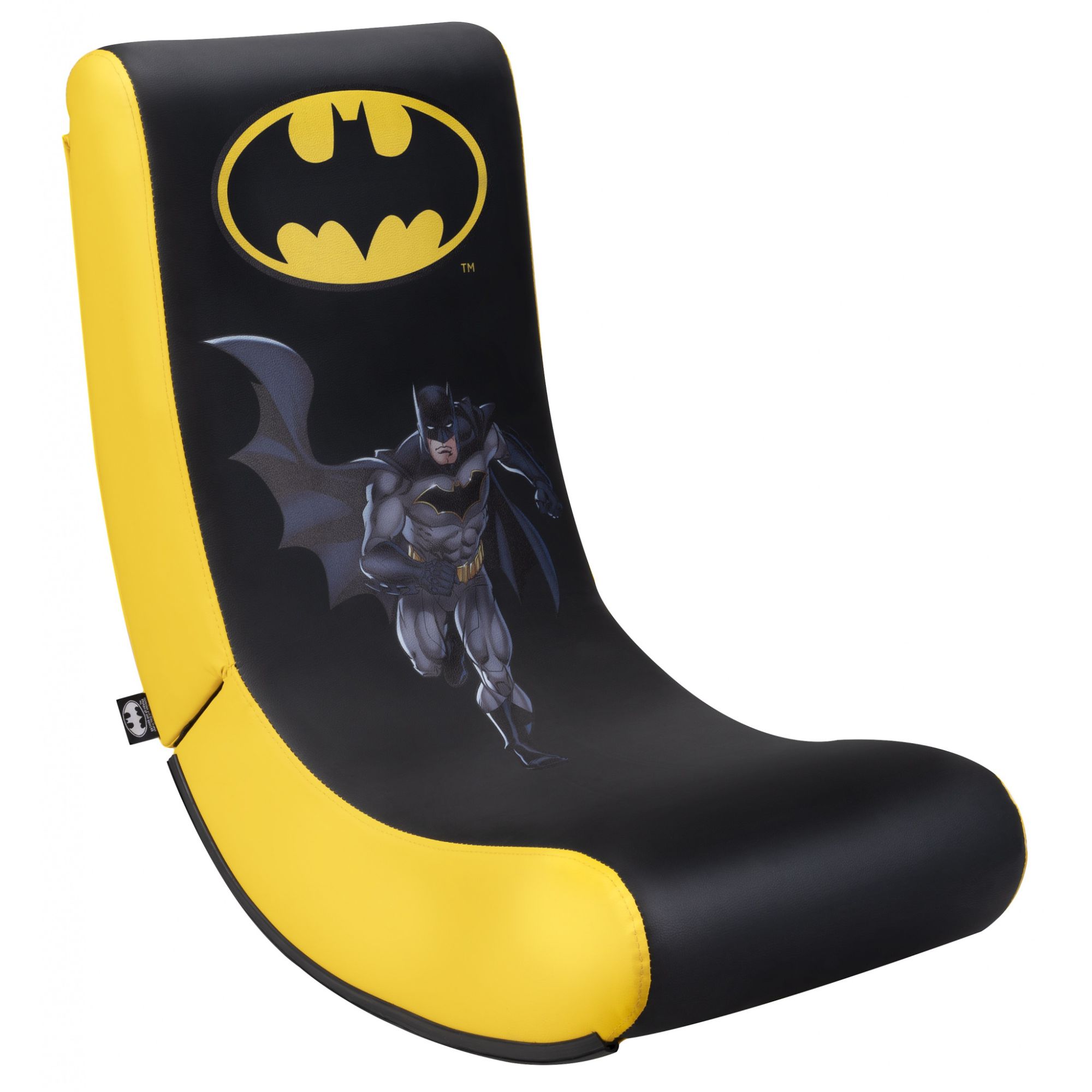 Fauteuil Gamer À Bascule Batman, Siege Gaming Taille Noir S/M Pour Enfant