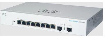Cisco CBS220 8T E 2G Géré L2 Gigabit Ethernet 101001000 1U Neuf - vue 3