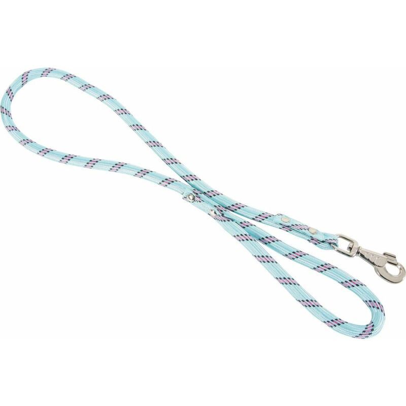 Laisse En Nylon Ultrarésistante Turquoise 13 Mm