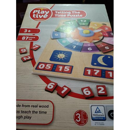 Jeu -Puzzle Pour Apprendre L'Heure