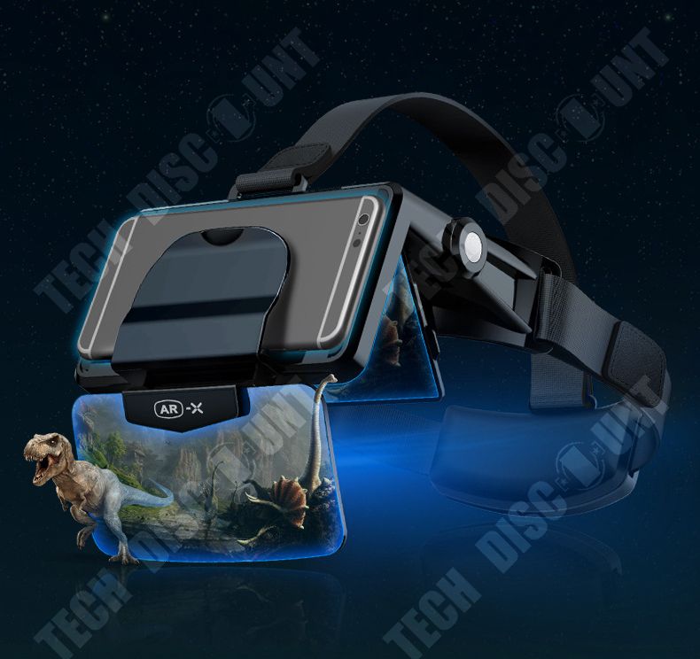 Lunettes Jeu Professionnelles Amplificateur D'écran Lunettes Ar Casque Cinéma Mobile Vr Casque De Jeu Virtuel Écran Géant Lunettes