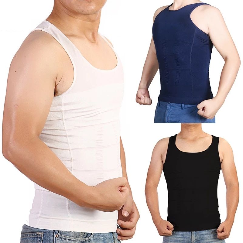 T-Shirt Et Gilet À Compression À Manches Courtes Pour Homme, Collant Amincissant, Débardeur De Sport, Lien Vip