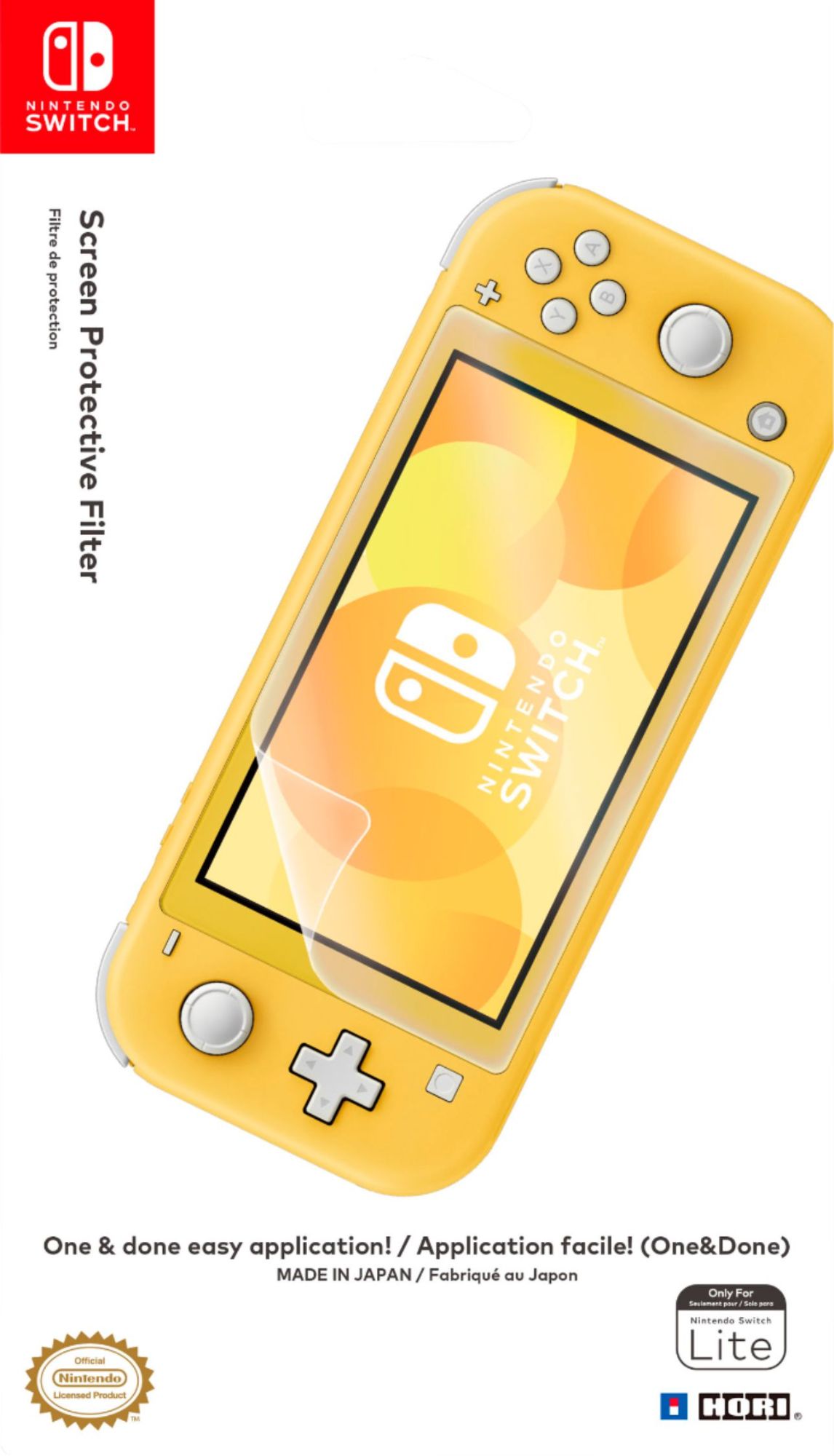 Hori Filtre de Protection d'Ecran pour Nintendo Switch Lite - vue 4