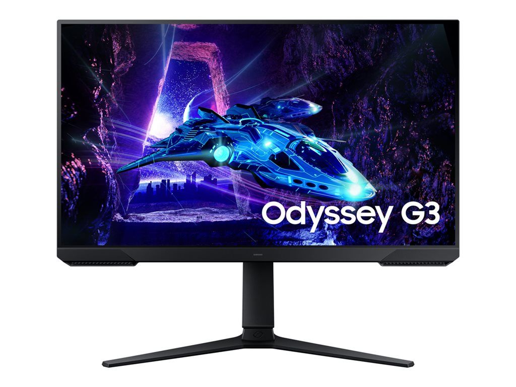 Samsung Odyssey G3 S27DG300EU - G30D Series - écran LED - jeux - 27 - 1920 x 1080 Full HD (1080p) @ 180 Hz - VA - 250 cd/m² - 3000:1 - HDR10 - 1 ms - HDMI, DisplayPort - noir