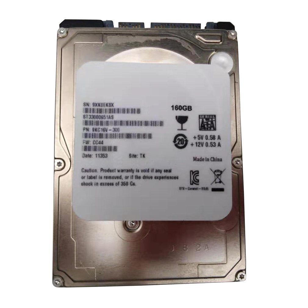 Disque Dur Ultra Fin De 160 Go Avec Support De Montage, Pour Machine De Jeu Sony Ps3 Ps4 Pro Slim, 2.5 Pouces, Argent