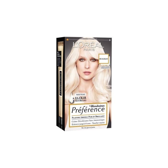 Décoloration Sans Ammoniaque Patine Absolu Platinium 'oreal Paris La Boîte - vue 4
