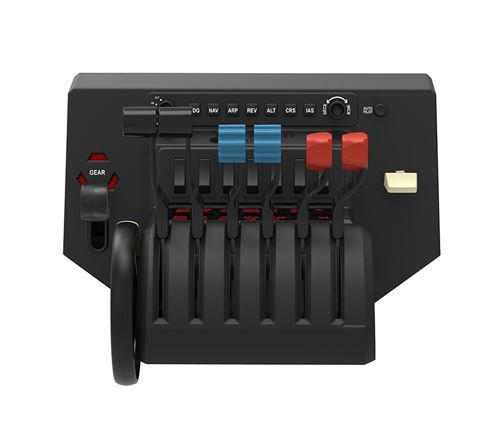 Cockpit Bravo Throttle Quadrant Honeycomb Aeronautica Noir