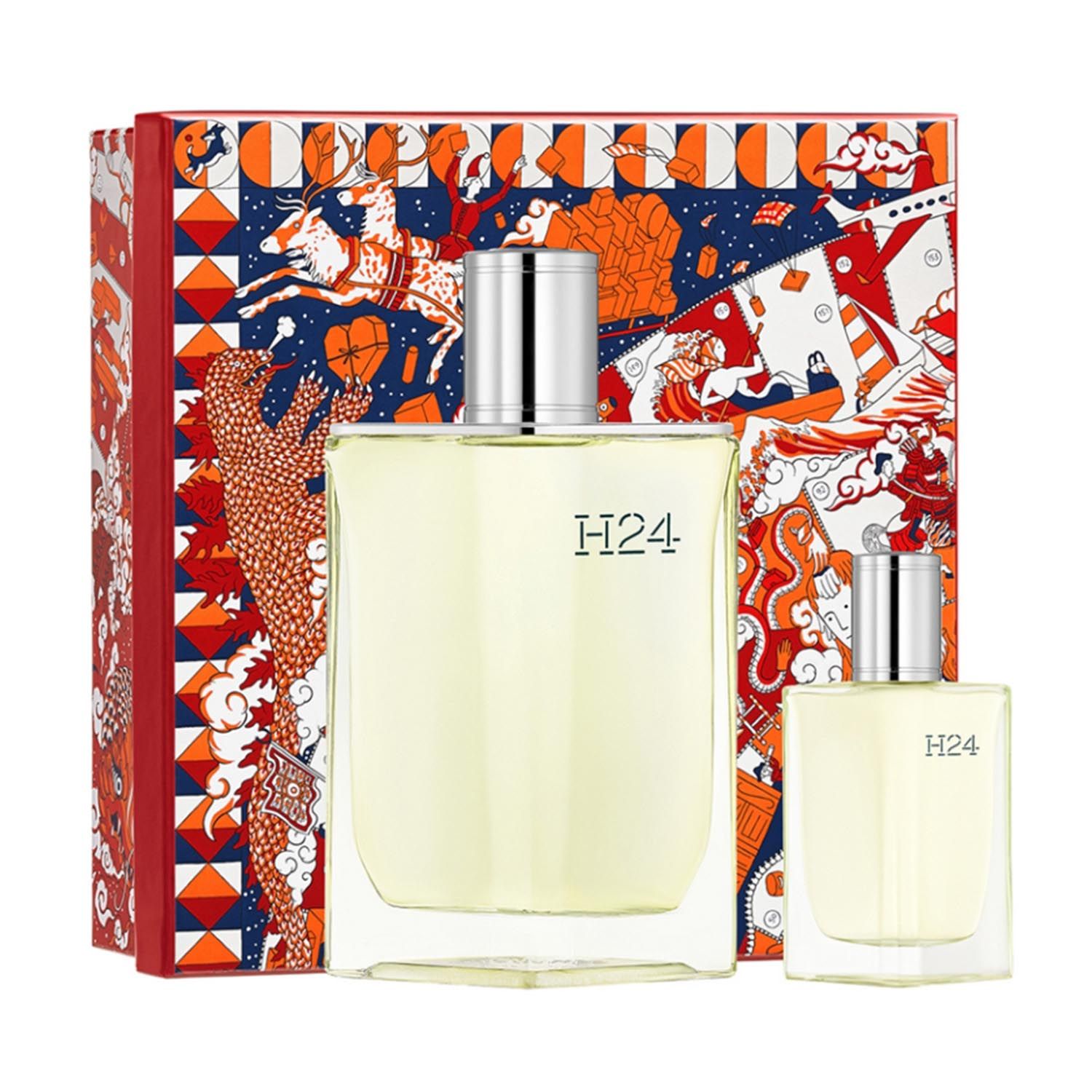 Hermes H24 Eau De Toilete 100ml Vaporizador + Miniatura 12 5ml