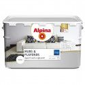 Peinture acrylique sans odeurs sans projections décoration murs plafonds blanc mat supports neufs ou déjà peints 2.5L ALPINA