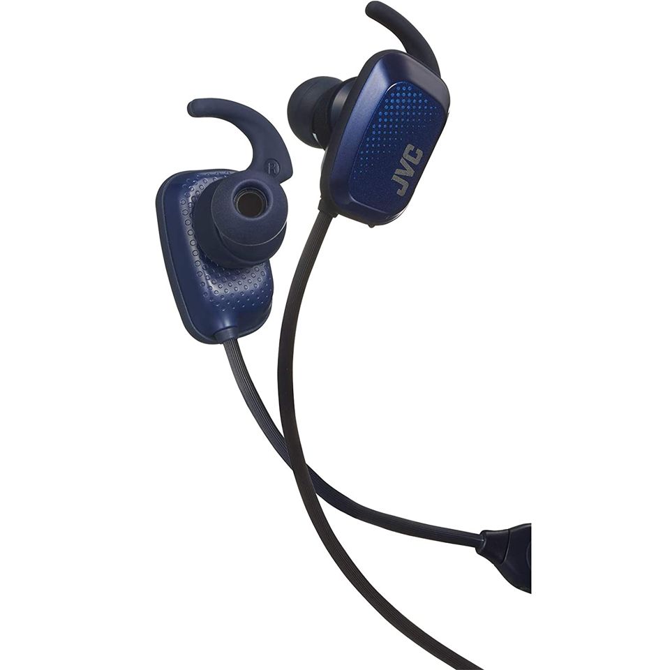 Ecouteurs sport bleus intra auriculaire sans fil JVC HAET65BVAE