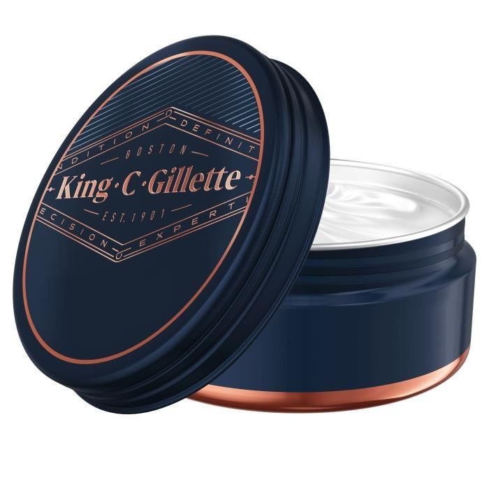 Baume Barbe Douce Pour Homme King C Gillette Le Pot De 100ml