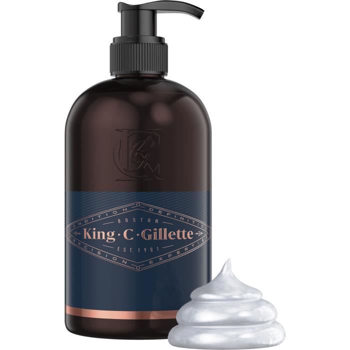Nettoyant Visage Et Barbe King C Gillette La Pompe De 350ml