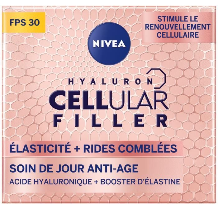 Soin Visage Hyaluron Cellular Filler + Élasticité Nivea Le Pot De 50ml - vue 2