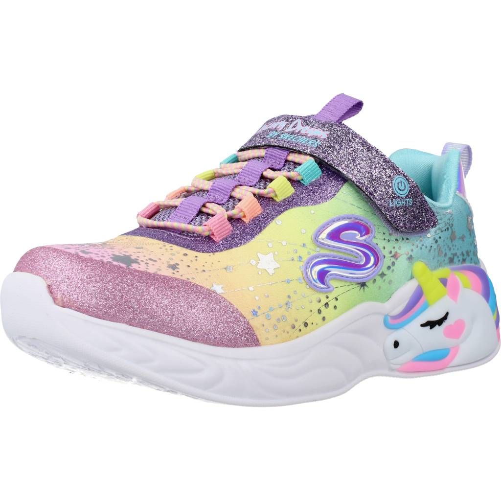 Baskets basses enfant Skechers UNICORN DREAMS - vue 4