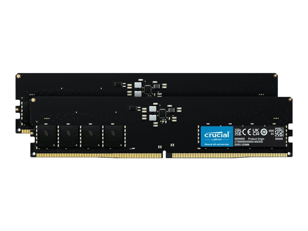 Crucial CT2K16G48C40U5 module de mémoire 2 x DDR5 4800 MHz Neuf - vue 4