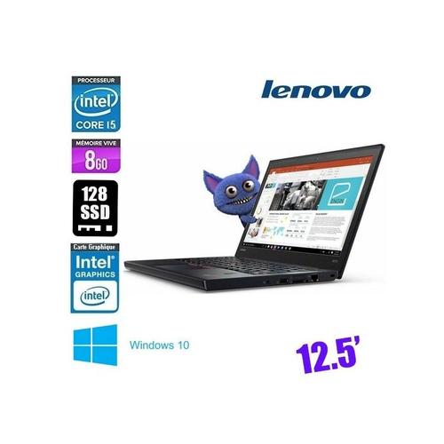 Lenovo Thinkpad X270 12" Core i5 2,3 Ghz SSD 128 Go 8 Go Azerty Français